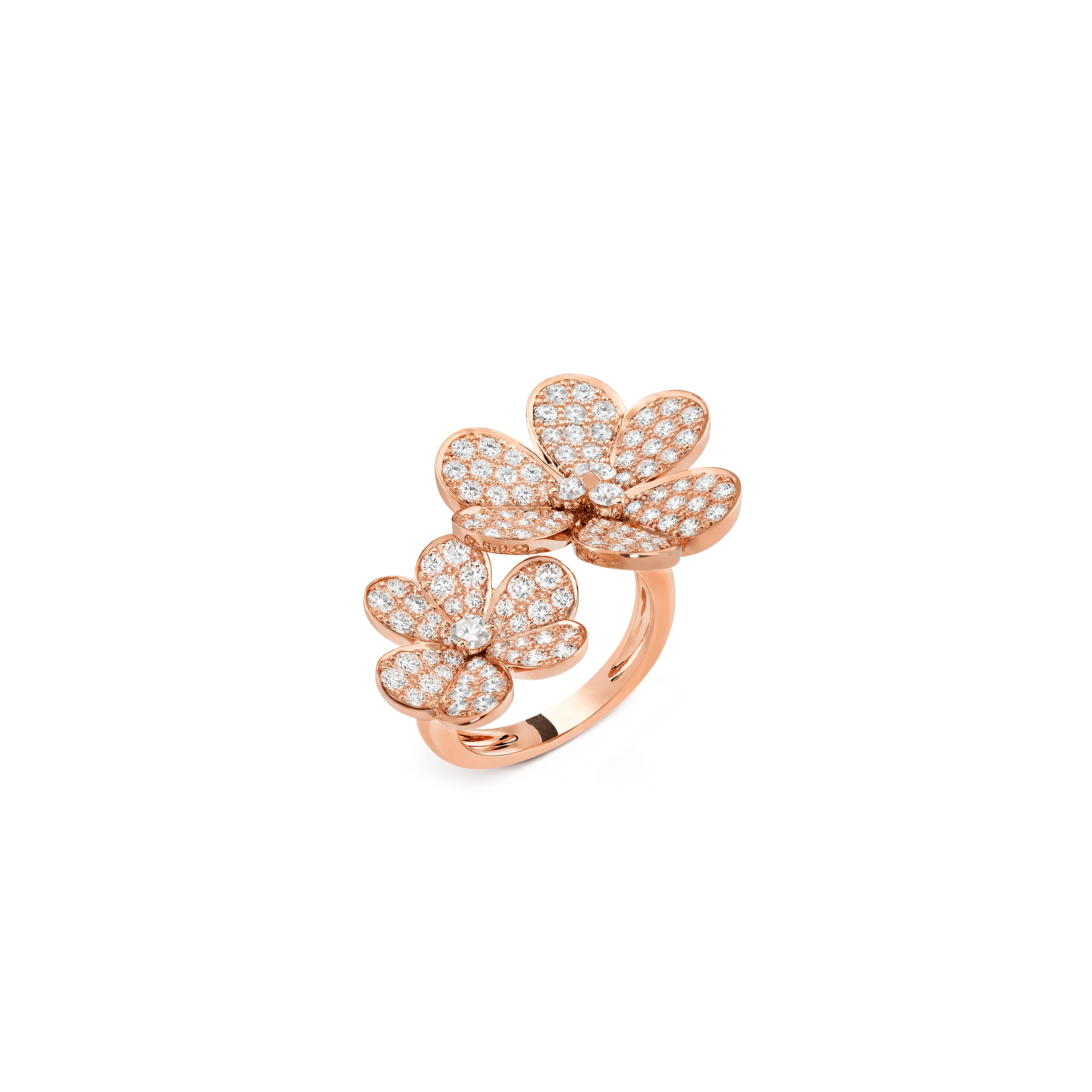 VAN CLEEF ARPELS FRIVOLE BETWEEN THE FINGER RING VCARP7RK00